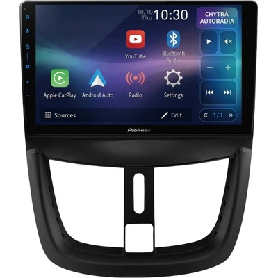 Pioneer SPH-PF97BT Peugeot 207