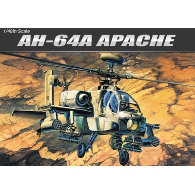 Academy Model Kit vrtulník 12262 AH 64A CF36 12262 1:48