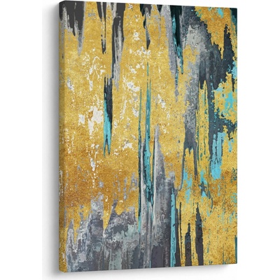 Obraz - Zlatý design, jednodielny 50x70 cm