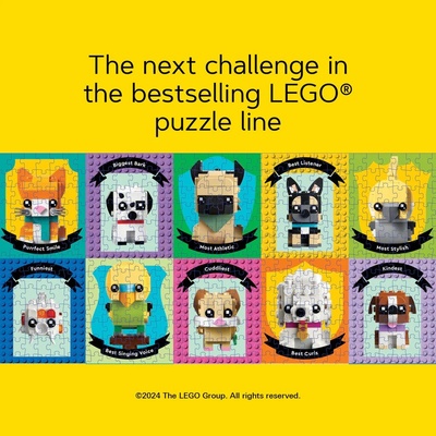 Chronicle Books LEGO® Zvierací kamaráti 1000 dielov