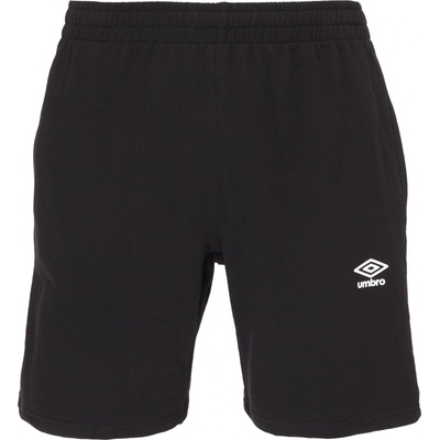 Umbro FRENCH TERRY SHORT Essentials čierna biela