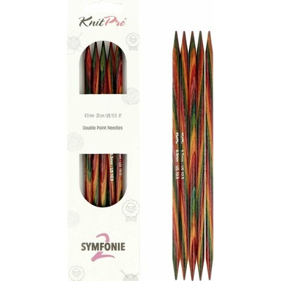 KnitPro Symfonie2 obojstranné ihlice 20cm 6,5mm