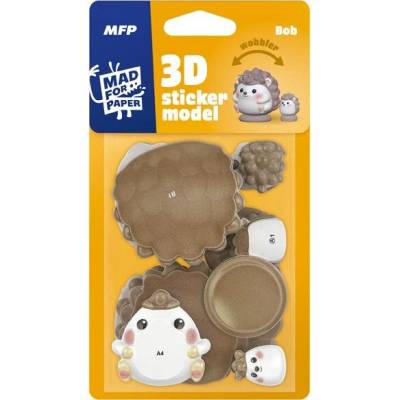3D Sticker Model wobbler bob