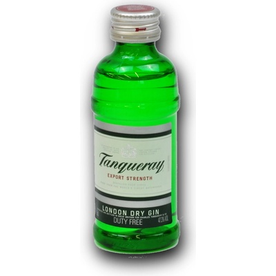 Mini Tanqueray 47,3% 0,05 l (čistá fľaša)