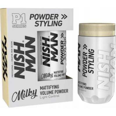 Nishman Hair Styling Powder Wax Milky 20g mliečny púder na vlasy