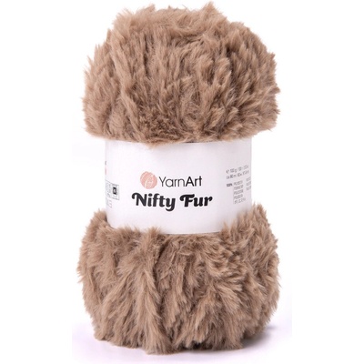 Yarn Art příze Nifty Fur 8405 hnědá