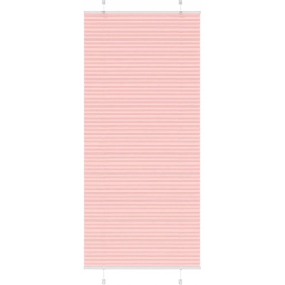 VidaXL Roleta plisé 85 x 200 cm růžová