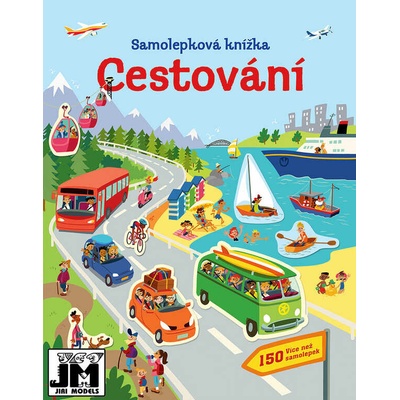 Jiri Models samolepková knížka cestování