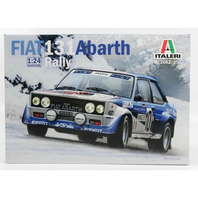 Italeri Fiat 131 Abarth Team Fiat Italia N 10 Winner Rally Montecarlo 1980 W.rohrl C.geistdorfer / 1:24