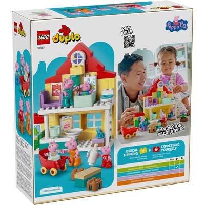 LEGO® DUPLO 10467 Prasiatko Peppa Rodinný dom