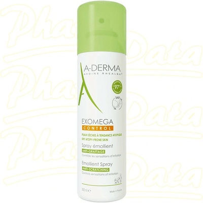 A-Derma Exomega zklidňující sprej pro suchou až atopickou pokožku 200 ml