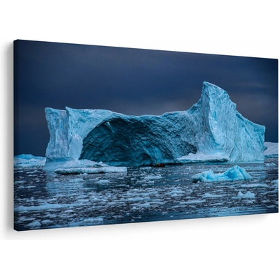 Obraz - Ľadová jaskyňa, jednodielne 150x100 cm