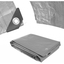 Procraft plachta ST5 x 6 200 g/m² nepromokavá s oky 5 x 6 m stříbrná ST5 x 6