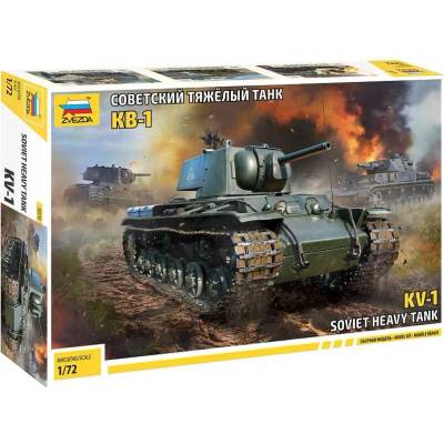 Zvezda KV 1 1:72