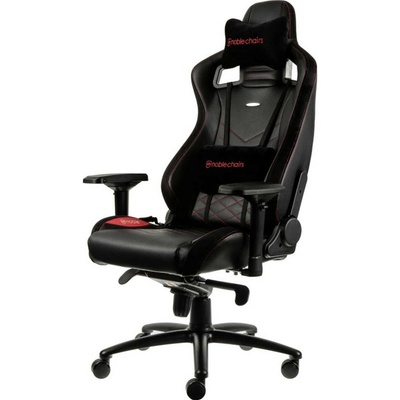 Noblechairs EPIC, čierna/červená