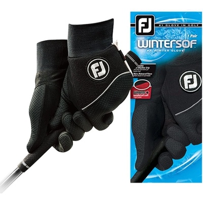 Footjoy WinterSof Womens Golf Glove (pár) Čierna M
