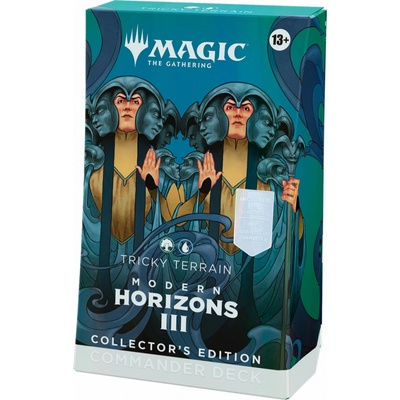 Wizards of the Coast Magic The Gathering Modern Horizons 3 Tricky Terrain Commander Deck