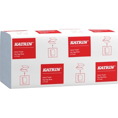 Katrin Basic ZZ jednovrstvé, modré, 250 ks
