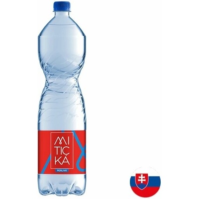 Mitická Prírodná minerálna voda perlivá 1,5 l
