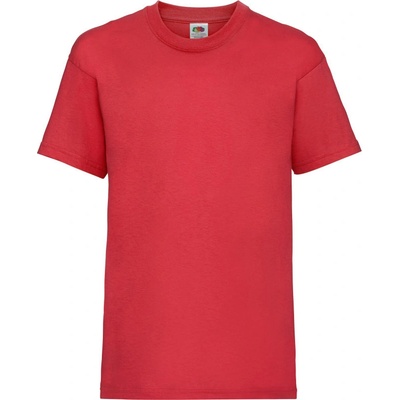 Fruit of the Loom tričko Kids Valueweight T COT-16103300426 Červená