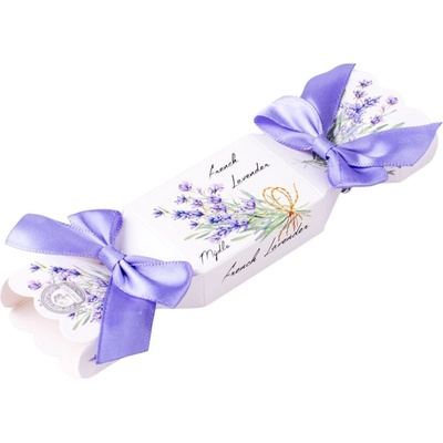 Soaptree Francúzska levanduľa luxusné glycerínové mydlo v krabičke 20 g