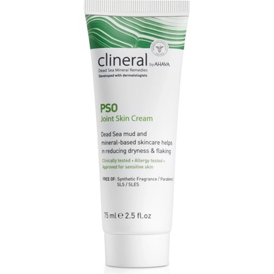 Clineral by AHAVA PSO Intenzivní krém na lokty a kolena z Mrtvého moře 75ml – Hledejceny.cz
