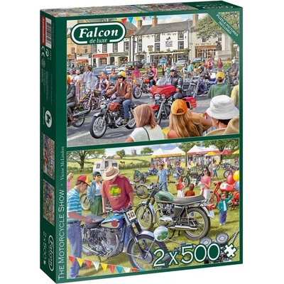 FALCON JUMBO Motorkářská přehlídka 2x500 dílků