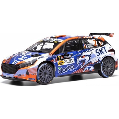 Ixo Hyundai i20 N Rally2 2 Lefebvre/Portier vítězové Ypres Rally 2024 Models 1:43