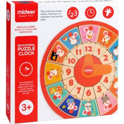 Mideer Hodiny s myškami 24 dielov