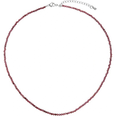 Pavona Náhrdelník s pravými garnet kameny 42012.3 ocel – Hledejceny.cz