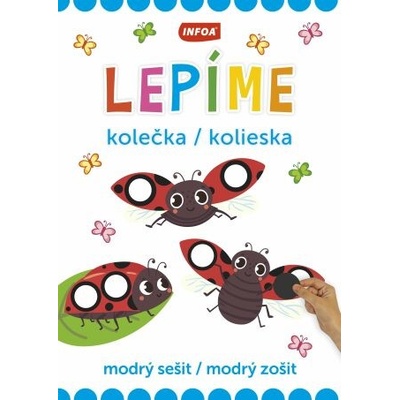 Lepíme kolečka - modrý sešit