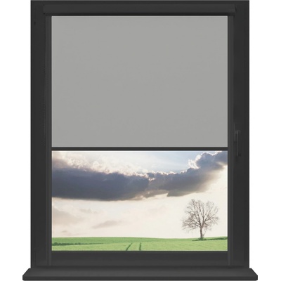 Dekodum Zatemňovací roleta v antracitové kazetě, Grey 31 x 150 cm