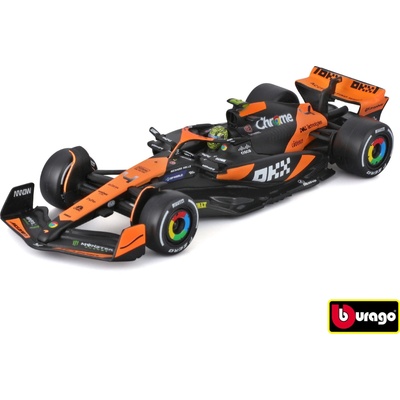 Bburago RACE Formula F1 McLaren F1 Team MCL38 2024 4 Senna Edition with driver and decorat 1:43