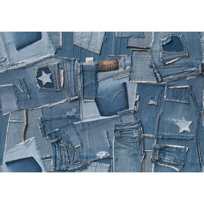 Komar papírová fototapeta SD909 Jeans rozměry 368 x 254 cm