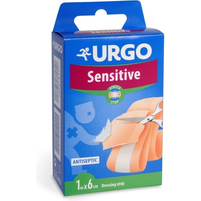 Urgo Sensitive Citlivá pokožka náplast 1 m x 6 cm – Hledejceny.cz