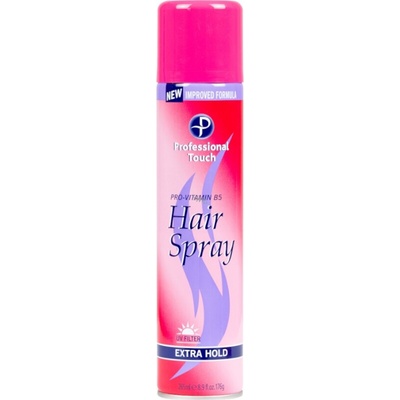 Professional Touch lak na vlasy Extra Hold Pink 265 ml
