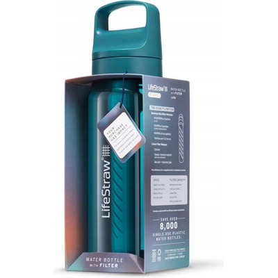 LifeStraw Go 2.0 Laguna Teal LGV41LTLWW 1l