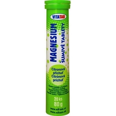 Vitatab šumivé tabletky horčík 80 g