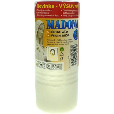 Madona Náhrobná vklad lisovaná biela 240 g