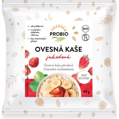 Probio Ovsená kaša jahodová 65 g
