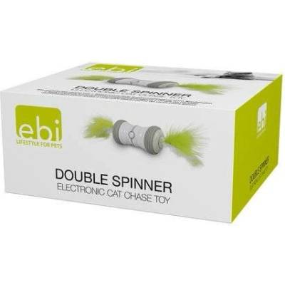 EBI Elektronická hračka pre mačky Double spinner 13x6x6 cm