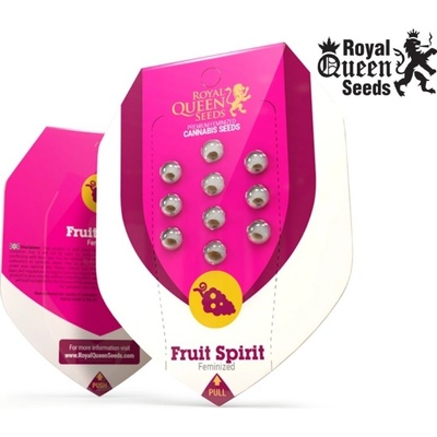 Royal Queen Seeds Fruit Spirit semienka neobsahujú THC 5 ks