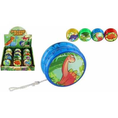 Jojo dinosaury 6 cm na batérie so svetlom mix farieb zelená modrá žltá červená