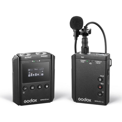 Bezdrôtový mikrofónny systém Godox UHF WMicS2, sada 1
