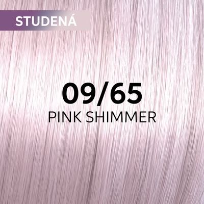 Wella Shinefinity Zero Lift Glaze 09/65 Cool Pink Shimmer 60 ml
