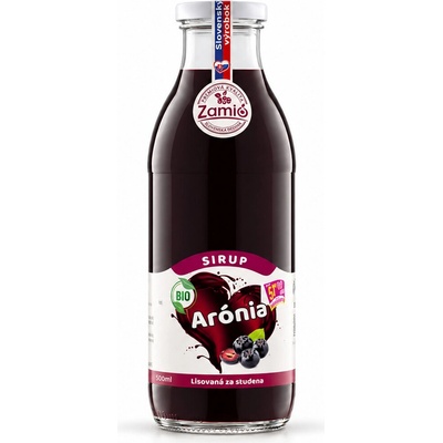 Zamio bio sirup arónia 0,5 l