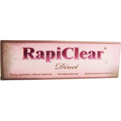 RapiClear Super Sensitive těhotenský test direct 1 ks
