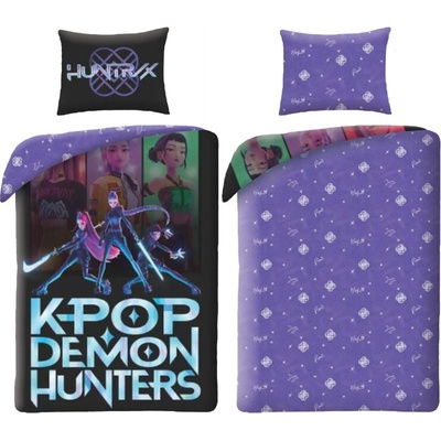 Halantex Obliečky z mikrovlákna K-Pop Demon Hunters Ready to Fight 140x200 70x90
