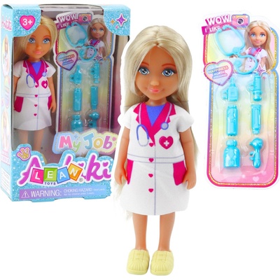 LEAN Toys Ankiki Doktorka Mini set s doplňky pro ošetření