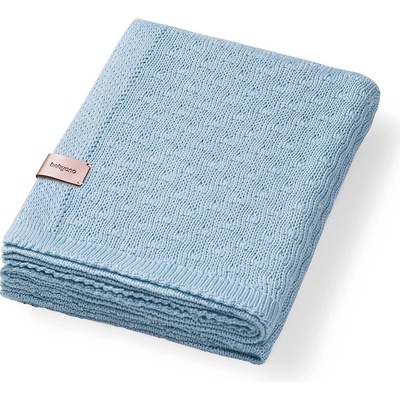 BABYONO Deka pletená bambusová Blue